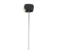 Batidor de pedal de tambor para kit de actualización de eje inoxidable de fieltro lateral de plástico de alta calidad, 18 cm