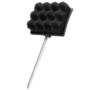 Batidor de pedal de tambor profesional, cabezal de espuma, accesorios de tambor