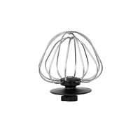 Batidor de soporte, batidor de alambre de acero inoxidable para cocina en la caja, mezclador de soporte pequeño de 3.2 cuartos