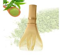 Batidor de té - Herramienta de agitación tradicional Chasen hecha a mano, mezclador de té de punta fina, batidor de estilo japonés auténtico | Fabricante de espuma suave para preparación ceremonial us