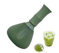 Batidor de té Matcha - Manual de batidor de té | Cepillo mezclador de té apto para lavavajillas para principiantes, preparación de infusiones, camping, viajes, hogar, cocina