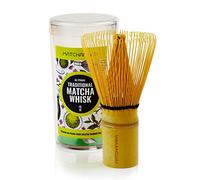 Batidor de té verde matcha de alta calidad, 80 puntas Chasen, batidor matcha tradicional japonés de bambú Matcha en caja de regalo, té verde, polvo ceremonial Matcha, el batidor perfecto de ceremonia