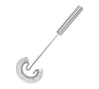 Batidor de varillas de acero inoxidable en espiral, batidor de mano de cocina para mezclar salsa | Para mezclar, batir para cocinar para la cocina, casa, picnic, camping, hornear y cocineros