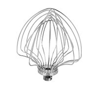 Batidor De Varillas KN211WW De 11 Piezas, Compatible Con Batidoras De Pedestal KitchenAid, Accesorio De Acero Inoxidable For Batidoras De Pedestal Con Cabezal Inclinable De 7 Cuartos De Galón.