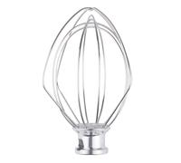 Batidor de varillas profesional de acero inoxidable, accesorio para batidora KitchenAid de 6 varillas, fácil de limpiar y duradero, ideal co