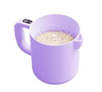 Batidor eléctrico de huevos, batidor de mano inalámbrico, mezclador automático con cuenco de lavado de arroz de 1 litro, colador de huevos, agitador portátil para hornear arroz con leche, utensilio de