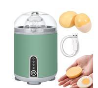 Batidor eléctrico de huevos, batidor de mano y caldera rápida de huevos con cubierta protectora, máquina portátil para yema de huevo y blanco, homogeneización automática