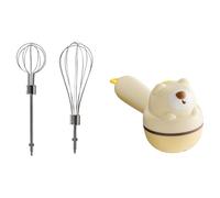 Batidor eléctrico inalámbrico de mano de 3 velocidades, portátil, recargable, USB, batidor eléctrico, batidor duradero