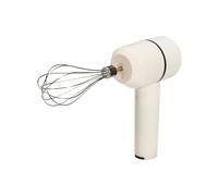 Batidor eléctrico recargable con 3 Velocidades, cuerpo de PP y varillas de acero inoxidable 9,5x5,8x16,2cm