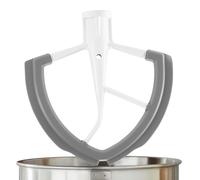 Batidor Flex Edge para batidoras KitchenAid de 6 cuartos de galón, accesorios de cocina y accesorios, paleta con raspador para accesorios de batidora de ayuda de cocina, hoja batidora de 6 cuartos de