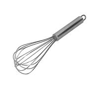 Batidor manual de acero inoxidable, batidor de huevos de 6 hilos, horneado casero para cocinar, mezclar y batir