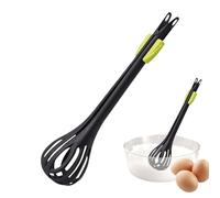 Batidor Manual de Mano,2 en 1 Pinza para Mezcladora de Cocina | Batidor De Mano Para Repostería | Para Panqueques Café Leche Huevos Fideos Pasta Hornear Cocina Cocinar Comedor Restaurante