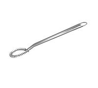 Batidor Manual en Espiral de Acero Inoxidable, Mini Resorte | Manual, Tamaño Compacto para Tareas Pequeñas, Fácil Limpieza, Color Plata para Hogar y Picnics