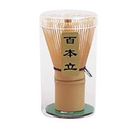 Batidor Matcha de bambú dorado hecho a mano, tradicional japonés Chasen Matcha agitador - batidor de bambú orgánico duradero y duradero