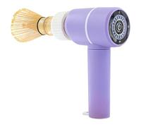 Batidor Matcha Eléctrico, Espumador Matcha De 3 Velocidades Recargable Con Soporte Chasen De Bambú, Púrpura, Carga Tipo C, Diseño Desmontable Para Una Fácil Limpieza, Espumador