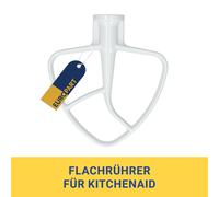 Batidor Plano Compatible Con K45B Kitchenaid 488000510843 Para Robot De Cocina