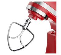 Batidor Plano De Acero Inoxidable, Compatible Con KitchenAid, Batidora De Pie, Paleta for Batidora De Pie Con Cabezal Inclinable, Se Adapta A Piezas De Tazón De Mezcla De 4,5-5 QT