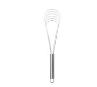 Batidor plano de acero inoxidable, utensilios for huevos 8, 10 y 12 pulgadas, preparación for hornear en la cocina, 3 uds para Mezclar(12 inch)