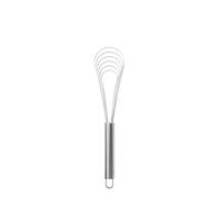 Batidor plano de acero inoxidable, utensilios for huevos 8, 10 y 12 pulgadas, preparación for hornear en la cocina, 3 uds para Mezclar(10 inch)