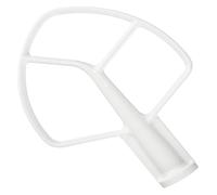 Batidor plano K5AB K5SS, compatible con KitchenAid, batidora plana revestida de 5 cuartos