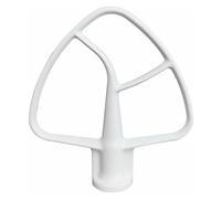 Batidor Plano Recubierto K45B De Repuesto, Compatible Con KitchenAid, Batidora De Pie, Batidora De Pie Con Cabezal Inclinable De 4,5 QT KSM90, Piezas K45