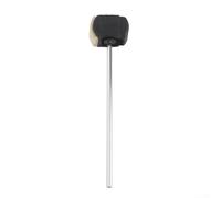 Batidor profesional de pedal de bombo con fieltro de alta calidad y construcción de acero, accesorio esencial para batería
