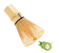 Batidor te Matcha, Chasen Bambu Matcha, Matcha Kit de 100 Púas de Bambú, Matcha Set Ceremonia Japones Accesorios Tradicionales, Batidor Bambu te Matcha