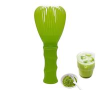 Batidor - Té Tradicional Al Chasen | Herramienta De Mezcla Verde Hecho A Mano, Para Ceremonias Frecuentes De Preparación De Polvos, Accesorio De Cepillo Para La Preparación