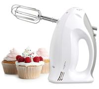 Batidora 200W 5 velocidades? función turbo 2 batidores/2 masa ganchos