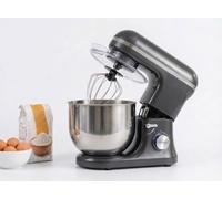 Batidora Amasadora 8L 2000W Amasadora de Pan Para Repostería, Robot de Cocina Amasador, Bajo Ruido, Potente y Profesional, 6 Velocidades con Pulso, Bol de Acero Inoxidable (Gris)