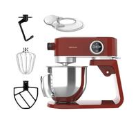 Batidora amasadora de aluminio fundido con motor dc de 800 w, selector