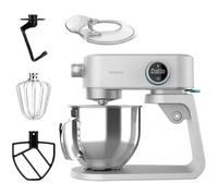 Batidora amasadora de aluminio fundido con motor dc de 800 w, selector