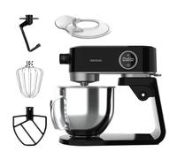 Batidora amasadora de aluminio fundido con motor dc de 800 w, selector