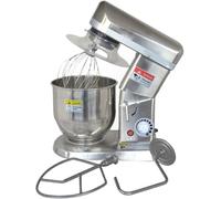 Batidora Amasadora Profesional con Gancho, Bol Acero Inoxidable 5L/7L/10L, Batidora Eléctrica 3 Velocidades Cabeza Basculante para Pan, Tarta, Pizza - Motor 500W, Acción Planetaria, Silenciosa,5L