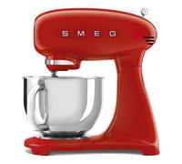 Batidora amasadora Smeg SMF05RDEU - 1000 W, 10 velocidades, 4,8 L