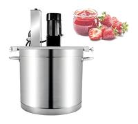Batidora automática, batidora eléctrica para mermelada, salsa, sopa, velocidad ajustable, 4 cuchillas, ideal para salsa de chile, bebidas, gachas