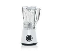Bosch VitaPower Serie 4 MMB6141W Blender con cuchillas de acero inoxidable de alta calidad, cuenco mezclador Tritan de 1,5 l, piezas lavables en lavavajillas, 30.000 rpm, 1200 W, color blanco