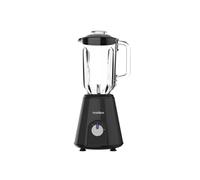 Batidora BVA-800 N - Batidora 800W de 6 cuchillas de acero inoxidable y jarra de cristal de 1,5 Litros - 2 velocidades con función Pulse