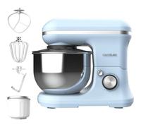 Cecotec Batidora Amasadora Cecomixer Merengue 5L 1200 Ice-Cream Azul, 1200 W, 5 Función y Hielo, Bol de Acero de 5 L y Accesorios para Batir y Amasar, Incluye Función para Hacer Helado