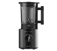 Cecotec Batidora de Vaso Grand Katana 2700MAX Total Destroy Screen B. Potencia Máx 2700W, Pantalla Digital, Cuchilla de 8 hojas con Recubrimiento de Titanio Negro, Jarra de Vidrio Fundido con 1,8L