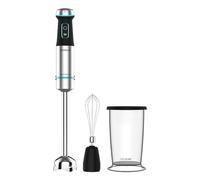 Varita Mágica TitanBlack 1200 XL Crema 1200W (Negro/ Azul/ Acero Inoxidable) - CECOTEC