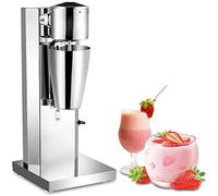 Batidora de 180 W, batidora de vaso para bebidas, cócteles, claras de huevo, 650 ml, acero inoxidable