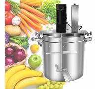 Batidora de Alimentos automática Comercial, Olla Caliente, condimentos, Sopa, Salsa, freidora, Acero Inoxidable, eléctrica, Velocidad de agitación Ajustable, 20 l