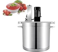 Batidora de alimentos, máquina mezcladora eléctrica automática for mermeladas, diseño con fondo raspador, velocidad ajustable, acero inoxidable, se acabó mezclar a mano(60L)