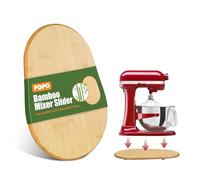 Batidora de bambú compatible con Kitchen Aid 4.5-5 Qt/ 6-8 Qt Bowl Lift Stand Mixer (6-8 QT)