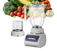 Batidora De Cocina,4 Velocidades Doble Tarro Impermeable - Mezclador de Cocina Portátil con Taza De Jugo | Para Viaje Dormitorio Apartamento Casa Mesa De Comedor Leche Frutas Verduras Yogur