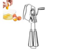 Batidora de cocina manual de acero inoxidable con mango sin deslizamiento, látigo de alambre ligero para la mezcla diaria y la preparación culinaria