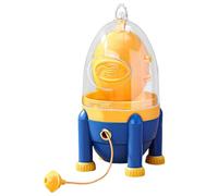 Batidora De Huevos Giratoria: Batidora Manual De Yema De Huevo Con Cordón, Codificadora Eficiente Para Hacer Huevos Dorados, Herramienta De Cocina Con Rotación Para Preparar Desayunos Saludables, Prep