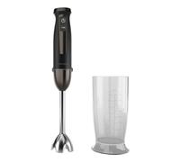 Aiwa Batidora de inmersión Kenkiri 1500 – 1500 W, 0,8 L, 40 vel. + Turbo, Negro