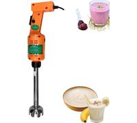Batidora de inmersión, batidora de mano de 500 W para sopas suaves, salsas, puré de papas, crema, mango desmontable fácil de limpiar, potencia de 12000 rpm